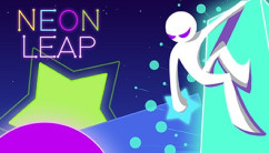 Neon Leap background