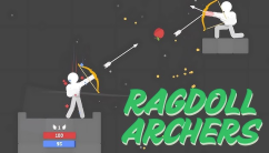 Ragdoll Archers Unblocked background
