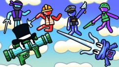 Weapons And Ragdolls background